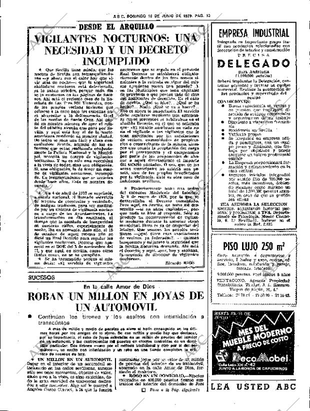 ABC SEVILLA 10-06-1979 página 45