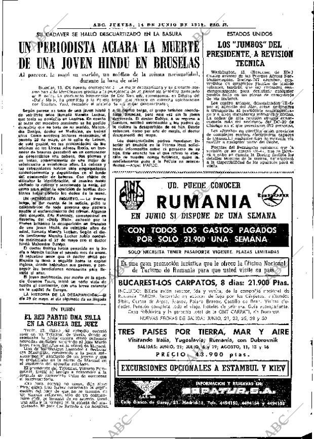 ABC MADRID 14-06-1979 página 69