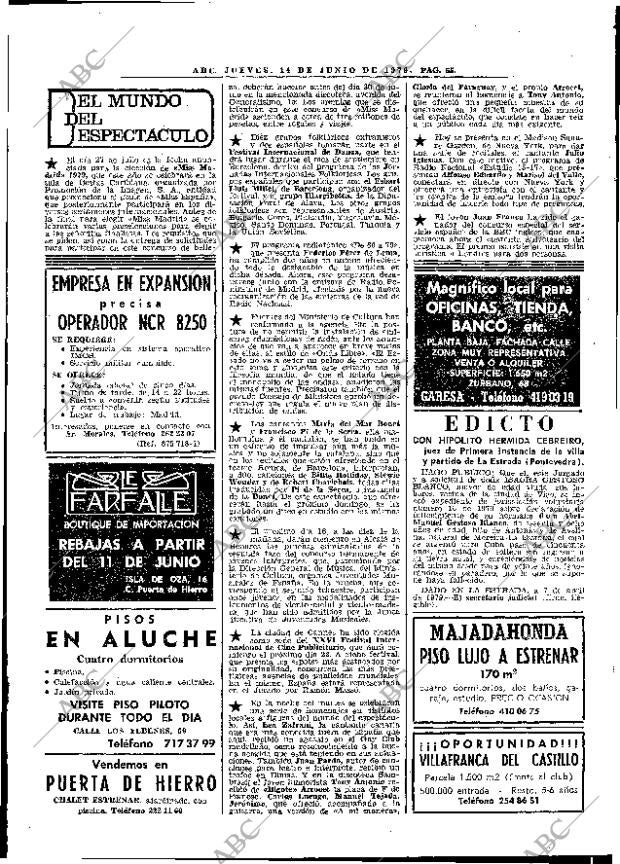 ABC MADRID 14-06-1979 página 77