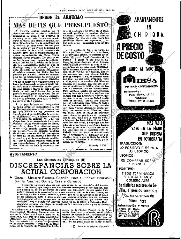 ABC SEVILLA 19-06-1979 página 41