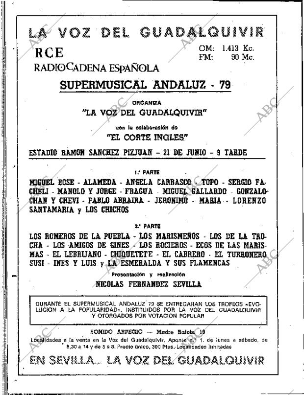 ABC SEVILLA 19-06-1979 página 84