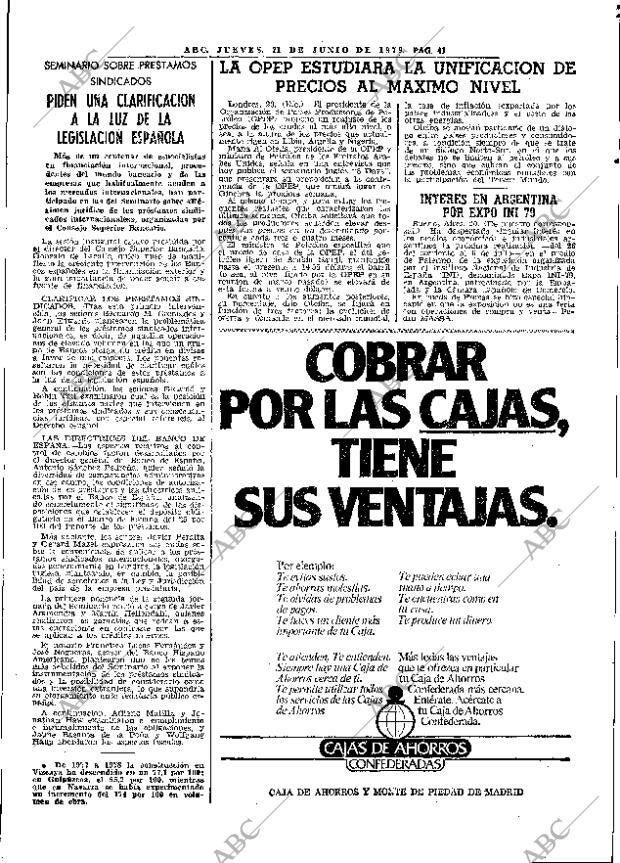 ABC MADRID 21-06-1979 página 61