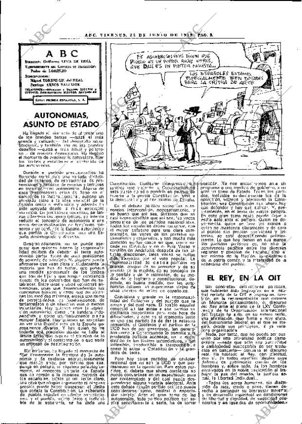 ABC MADRID 22-06-1979 página 22