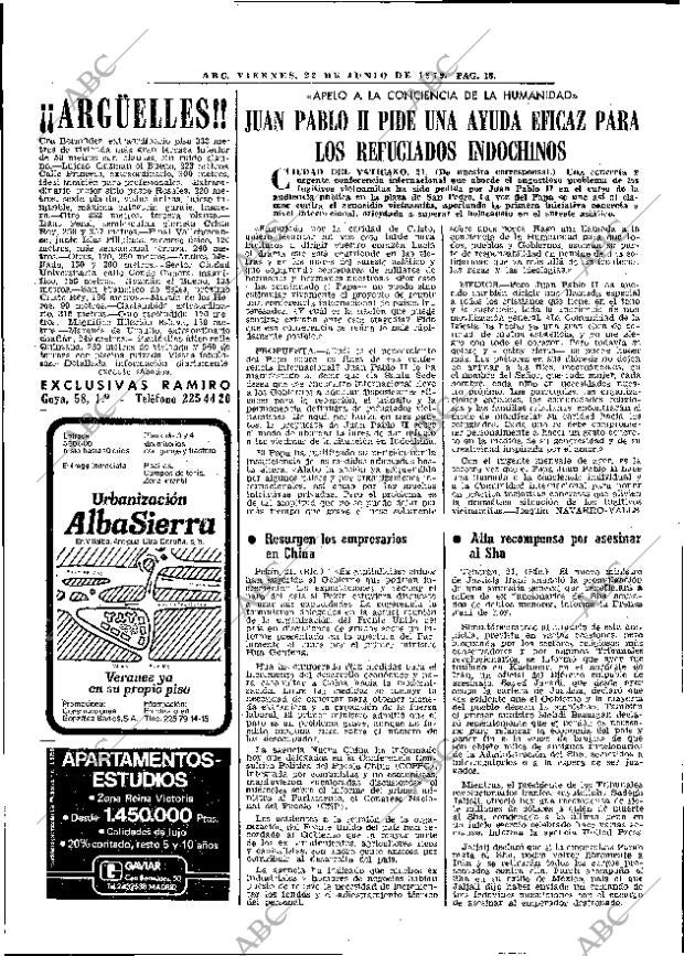 ABC MADRID 22-06-1979 página 36