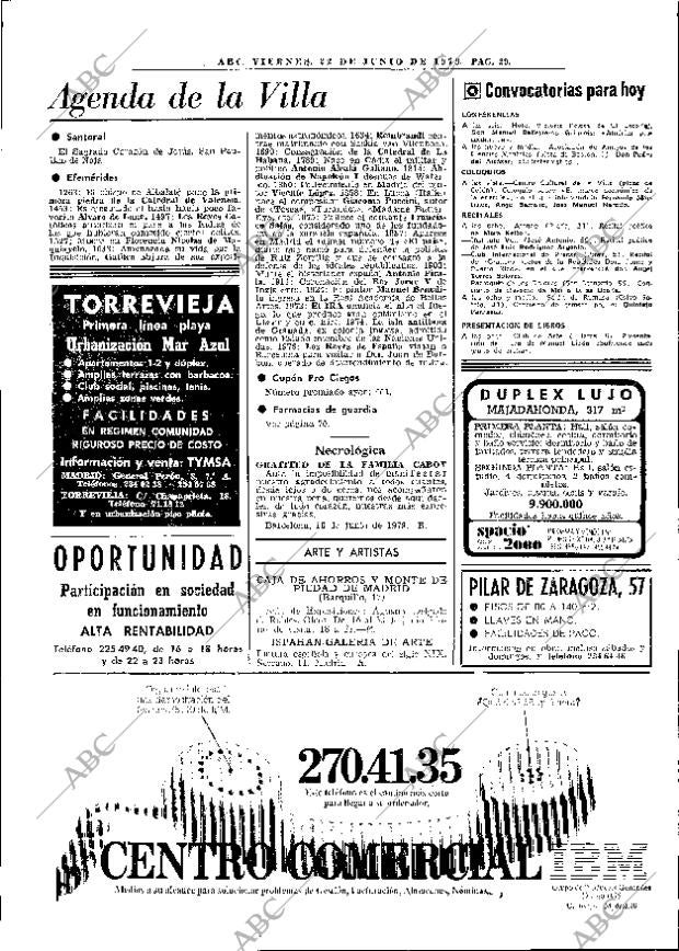 ABC MADRID 22-06-1979 página 49