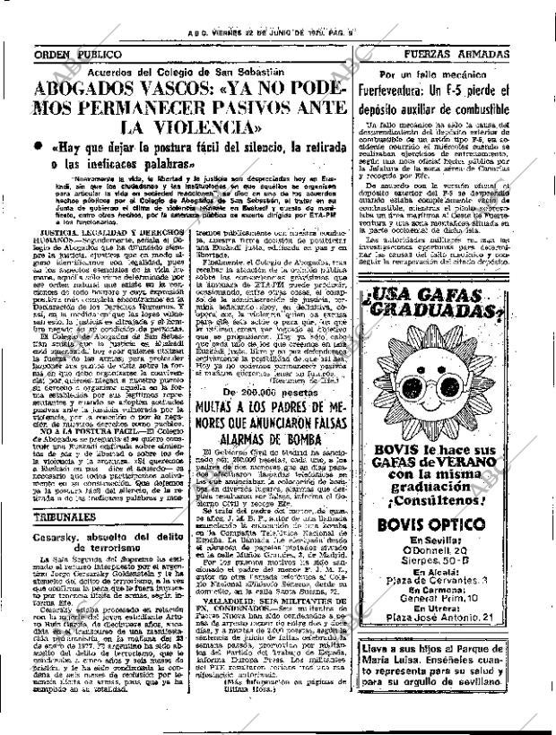 ABC SEVILLA 22-06-1979 página 25
