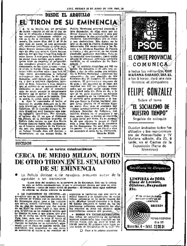 ABC SEVILLA 22-06-1979 página 45