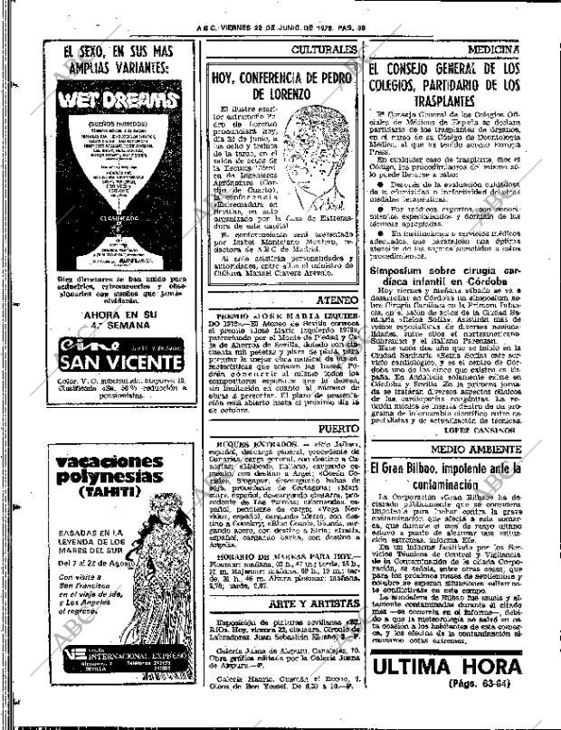 ABC SEVILLA 22-06-1979 página 52