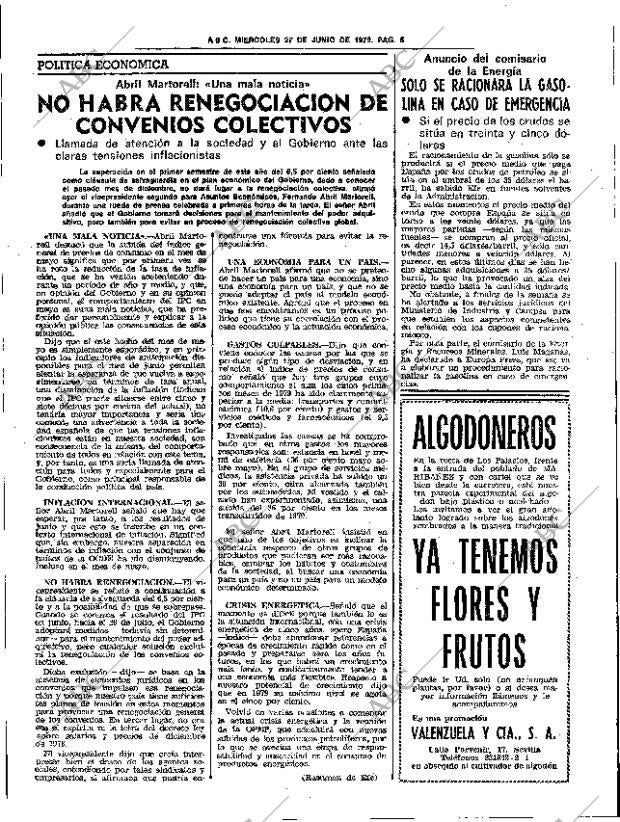 ABC SEVILLA 27-06-1979 página 21