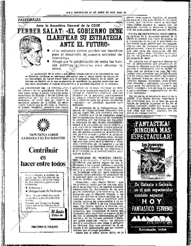 ABC SEVILLA 27-06-1979 página 38