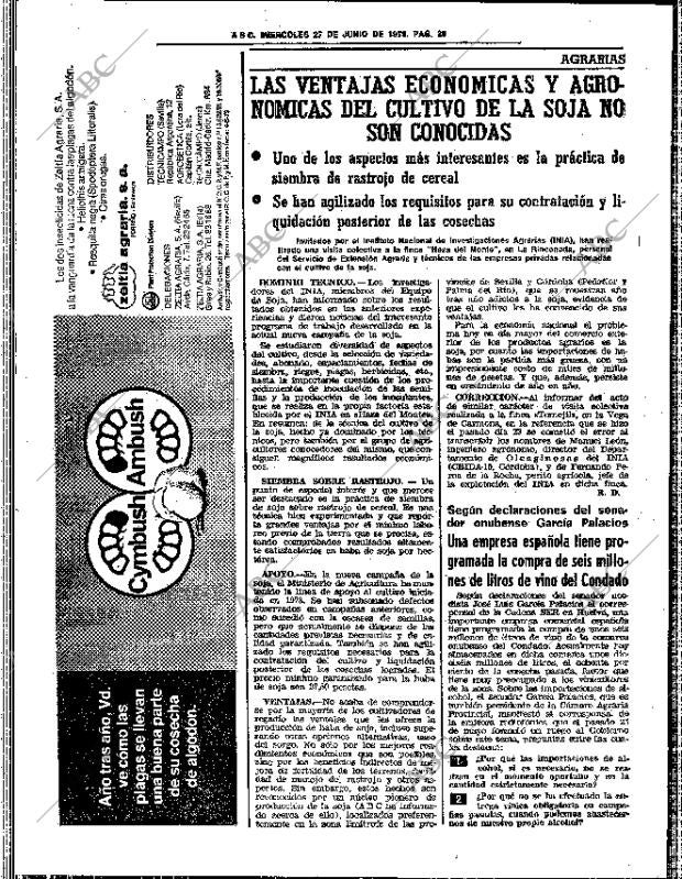 ABC SEVILLA 27-06-1979 página 42