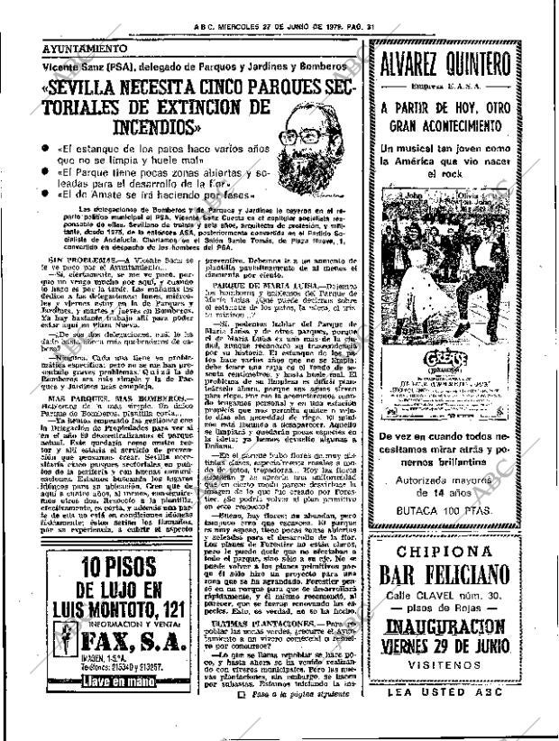 ABC SEVILLA 27-06-1979 página 47
