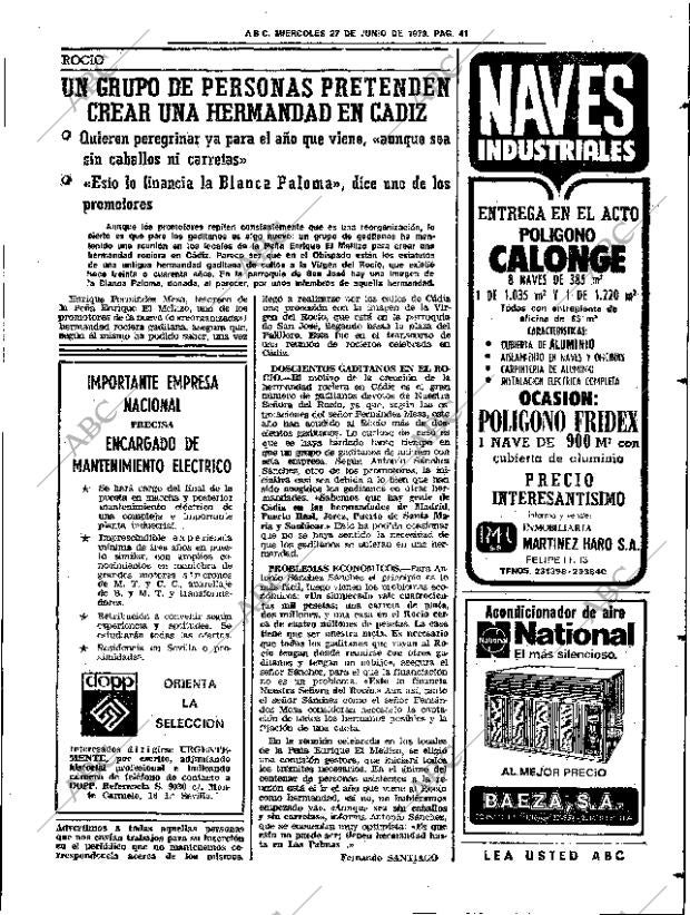 ABC SEVILLA 27-06-1979 página 57