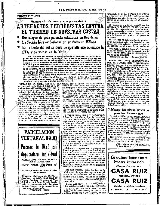 ABC SEVILLA 30-06-1979 página 22