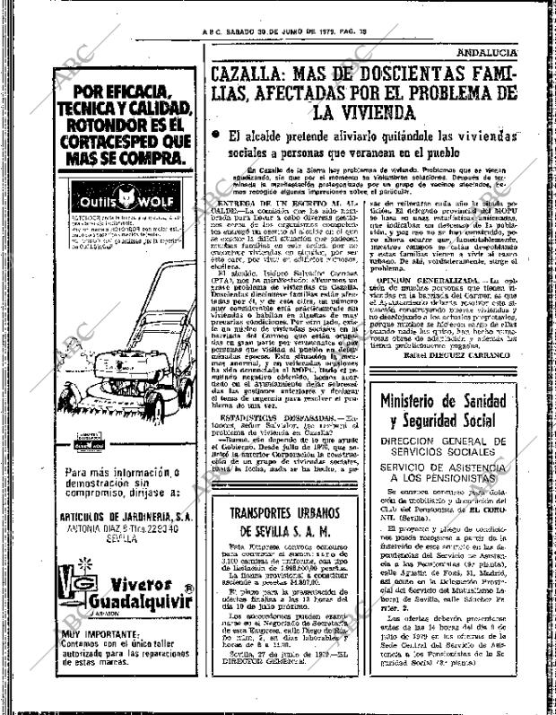 ABC SEVILLA 30-06-1979 página 30