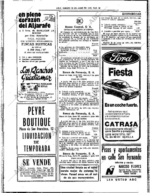 ABC SEVILLA 30-06-1979 página 38