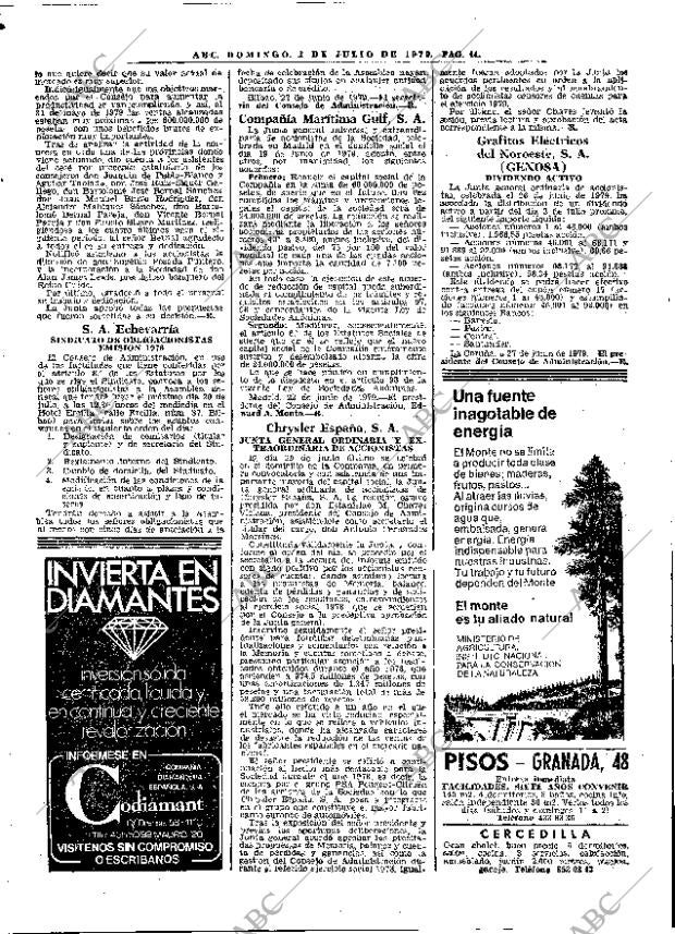 ABC MADRID 01-07-1979 página 60