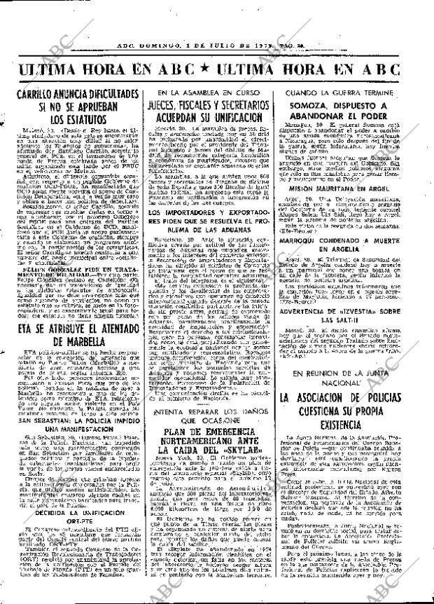 ABC MADRID 01-07-1979 página 96