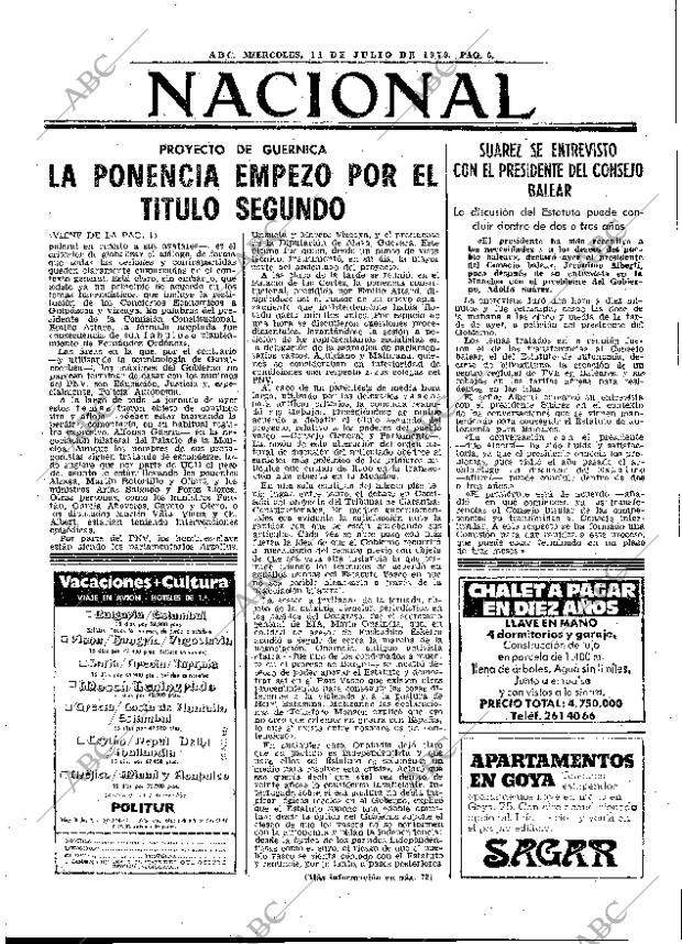 ABC MADRID 11-07-1979 página 13