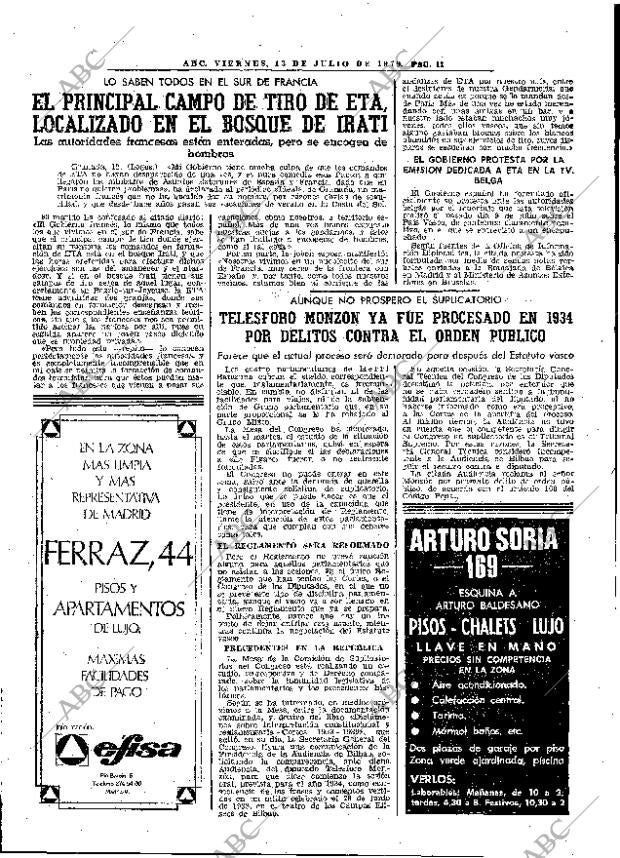 ABC MADRID 13-07-1979 página 23