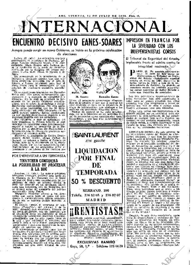 ABC MADRID 13-07-1979 página 29