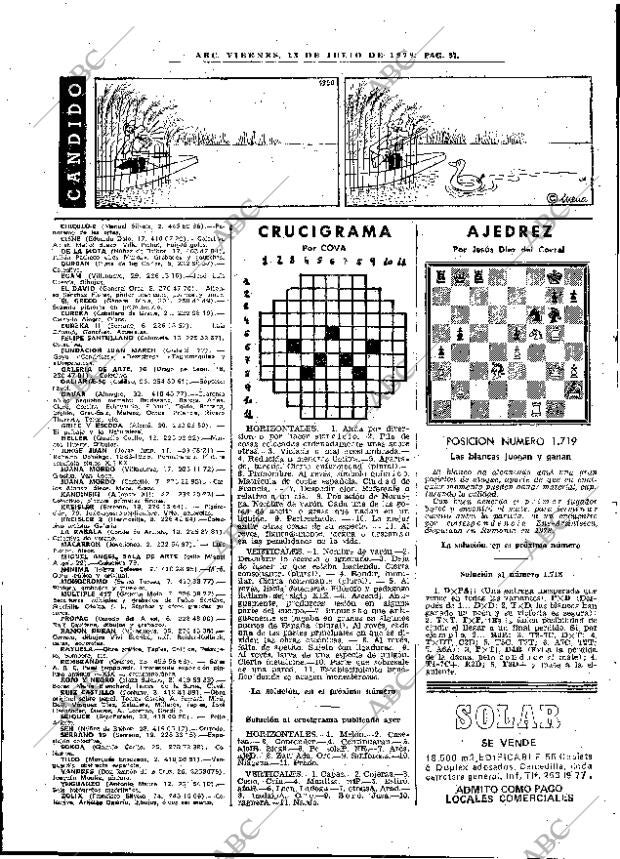 ABC MADRID 13-07-1979 página 69