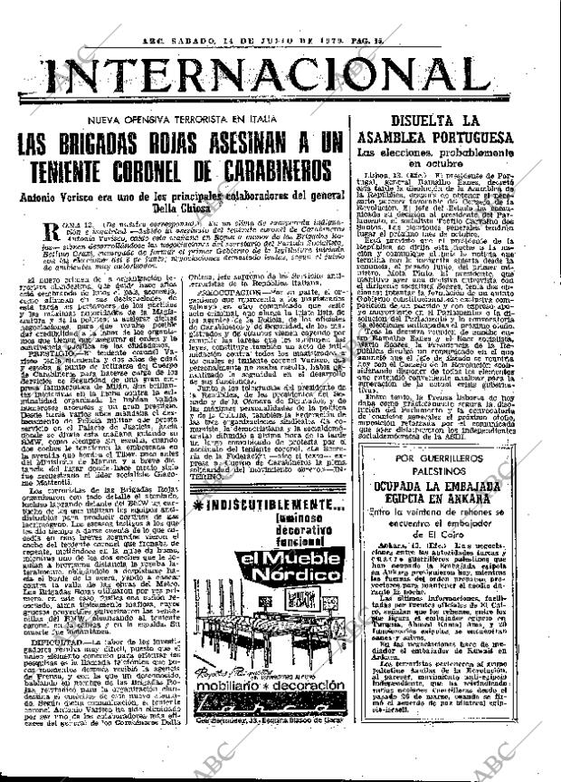 ABC MADRID 14-07-1979 página 23