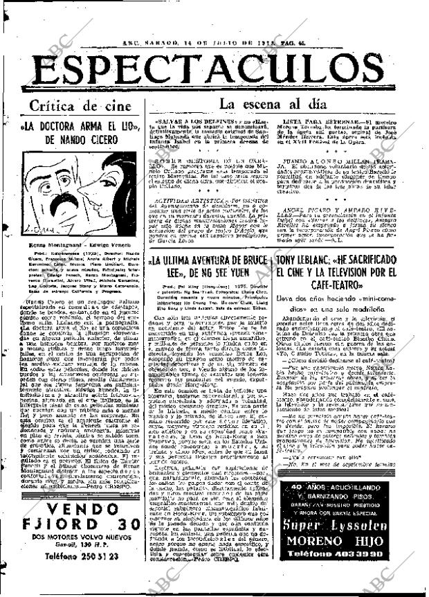 ABC MADRID 14-07-1979 página 52