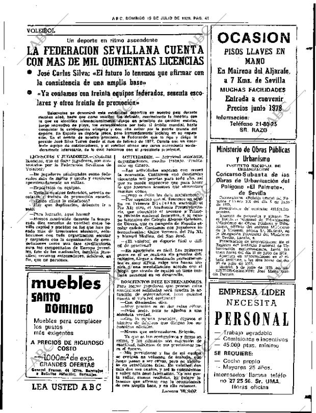 ABC SEVILLA 15-07-1979 página 57