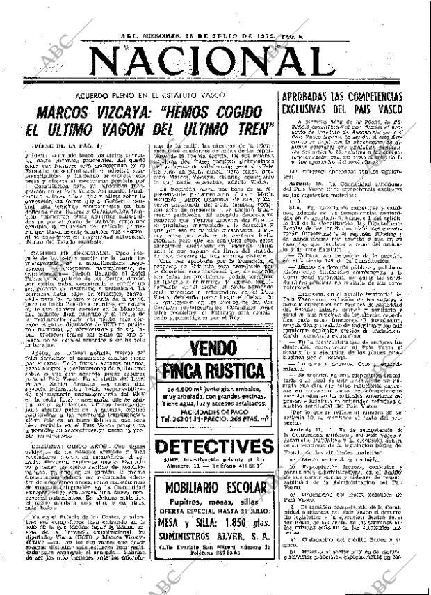 ABC MADRID 18-07-1979 página 17