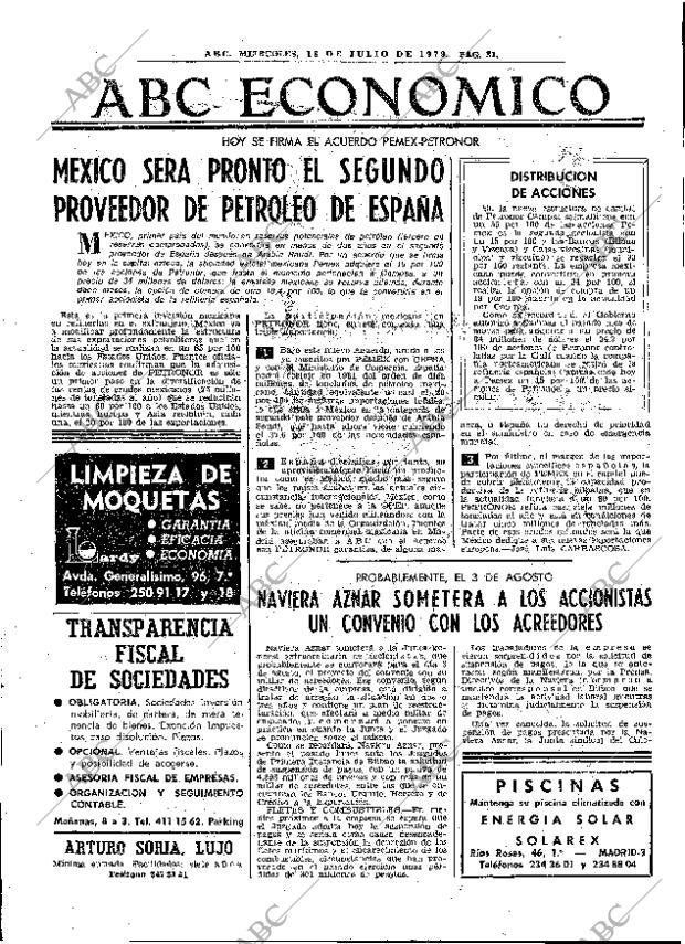ABC MADRID 18-07-1979 página 43