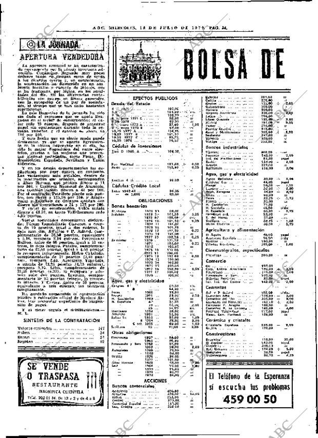 ABC MADRID 18-07-1979 página 46