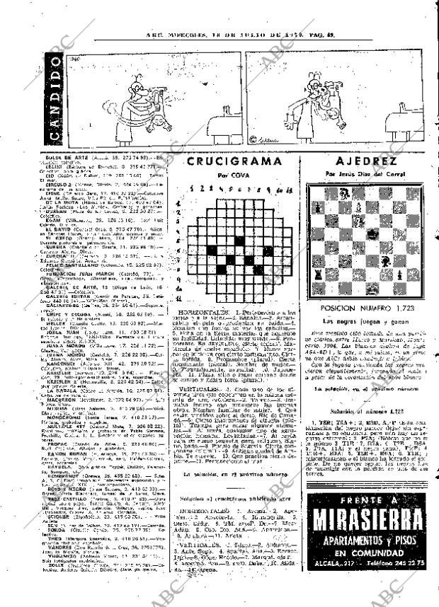 ABC MADRID 18-07-1979 página 61