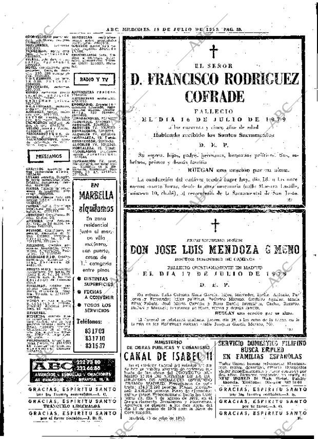 ABC MADRID 18-07-1979 página 71