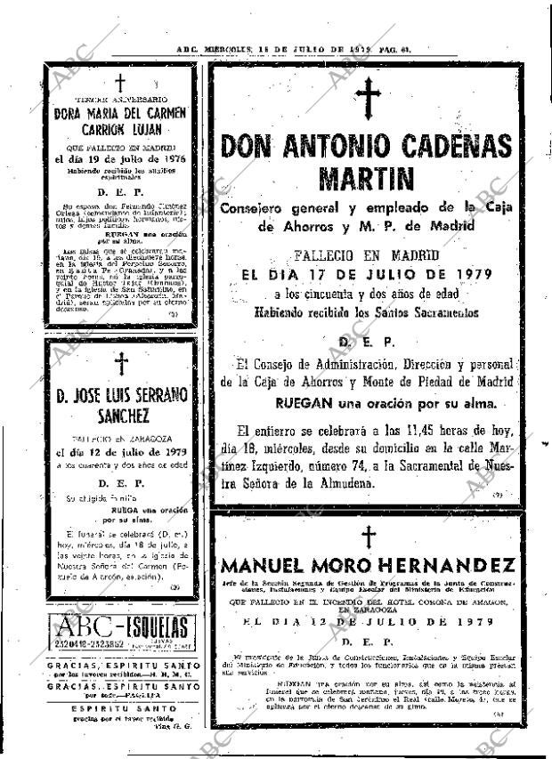 ABC MADRID 18-07-1979 página 73