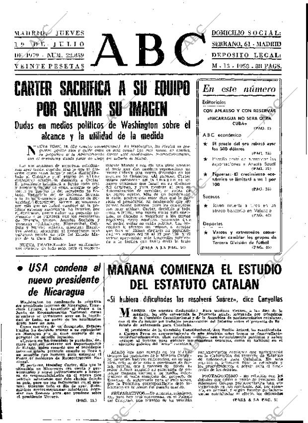 ABC MADRID 19-07-1979 página 9