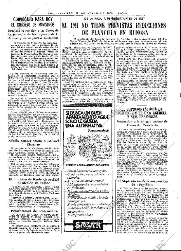 ABC MADRID 20-07-1979 página 21