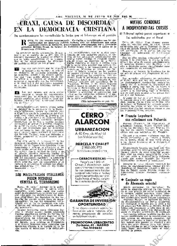 ABC MADRID 20-07-1979 página 28