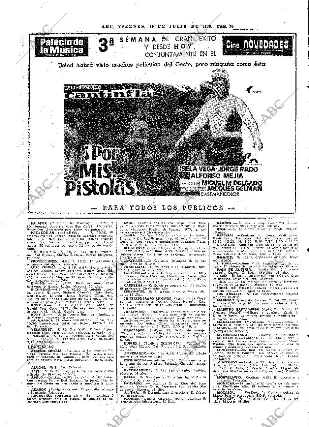 ABC MADRID 20-07-1979 página 67