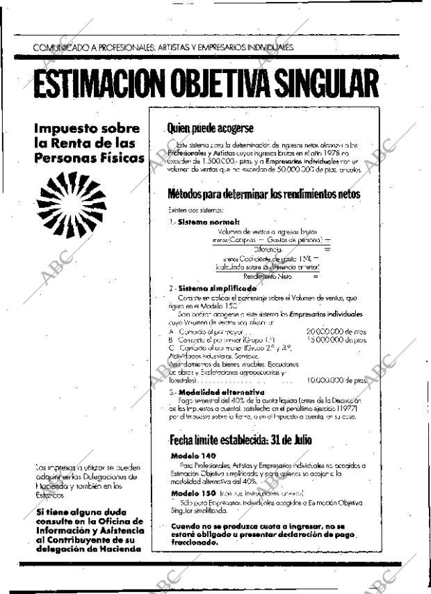 ABC MADRID 20-07-1979 página 92
