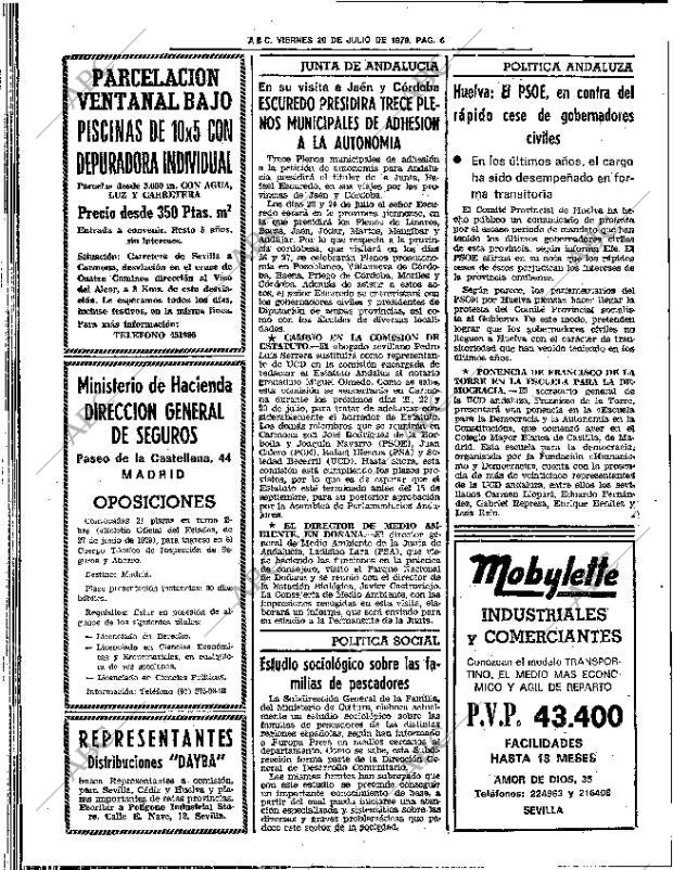 ABC SEVILLA 20-07-1979 página 14