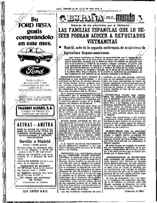 ABC SEVILLA 20-07-1979 página 16