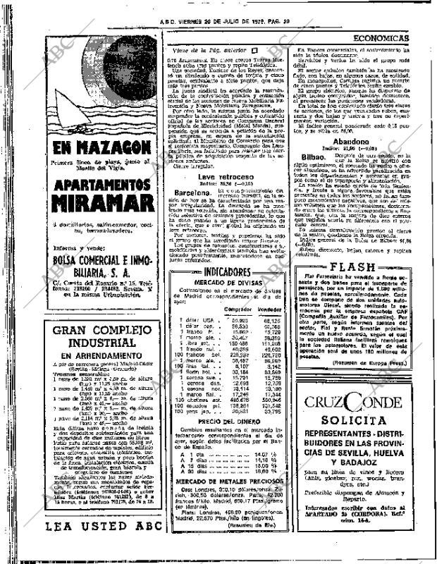 ABC SEVILLA 20-07-1979 página 28