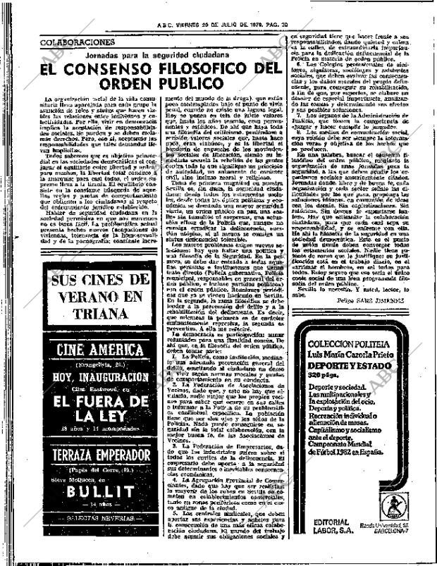 ABC SEVILLA 20-07-1979 página 38