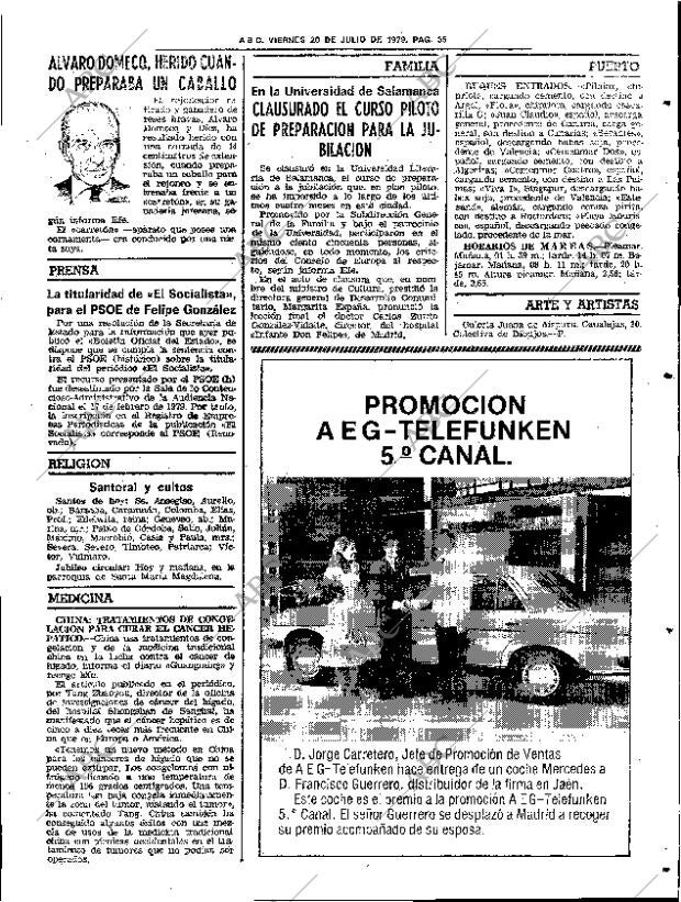 ABC SEVILLA 20-07-1979 página 43