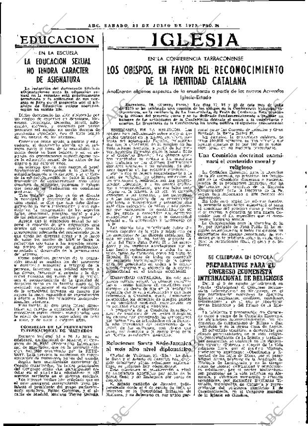 ABC MADRID 21-07-1979 página 32