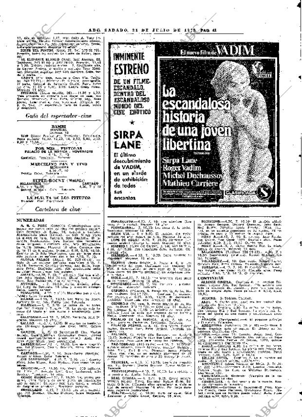ABC MADRID 21-07-1979 página 49