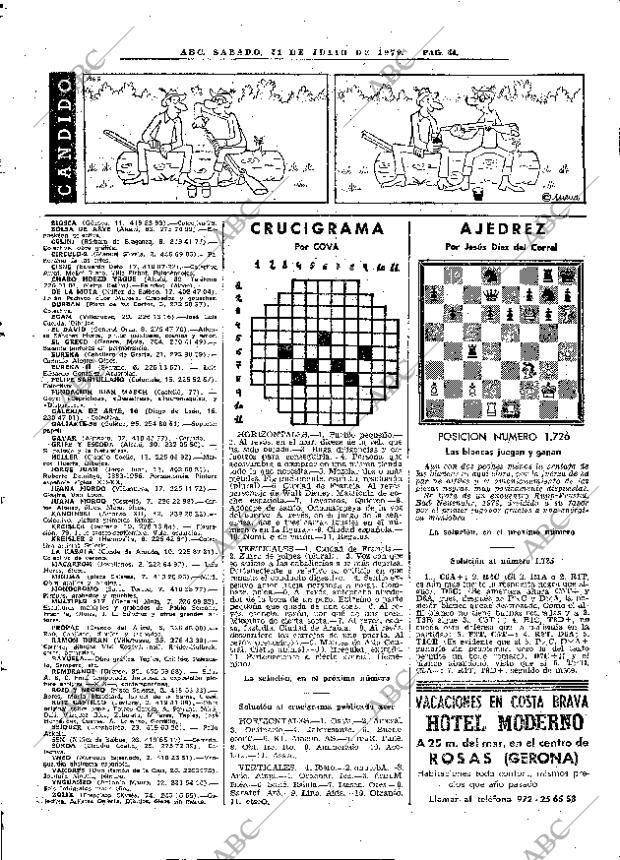 ABC MADRID 21-07-1979 página 52