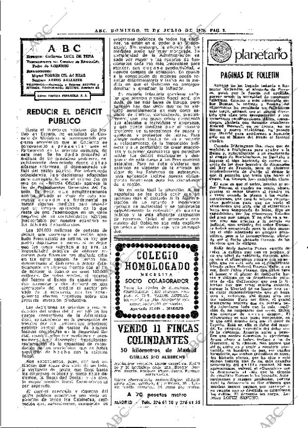 ABC MADRID 22-07-1979 página 14