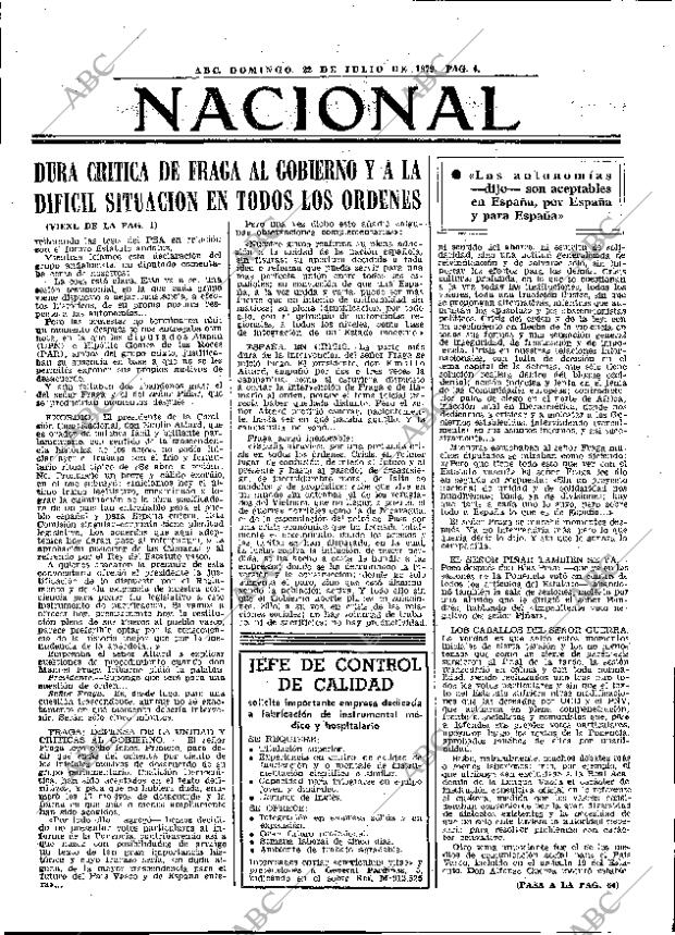 ABC MADRID 22-07-1979 página 16